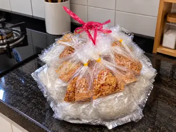 10 bịt bánh tráng muối hành phi cô bé#banhtranghanhphi