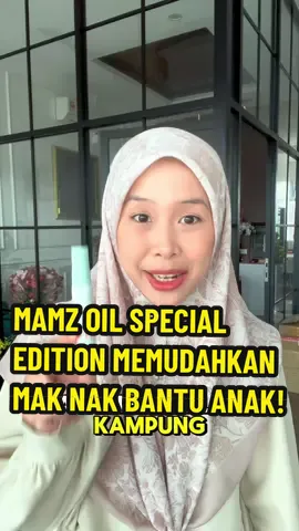 Dah ada yg saiz mini nii senang nak ke mana mana, an@k tak sih@t je boleh guna yg special edition ni kan?😍👶🏻 #fyp #babycare #baby #minyakbaby 