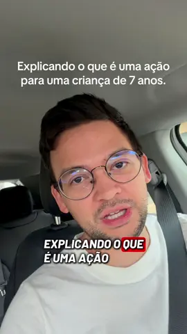 Como entender o que é ação de empresa.