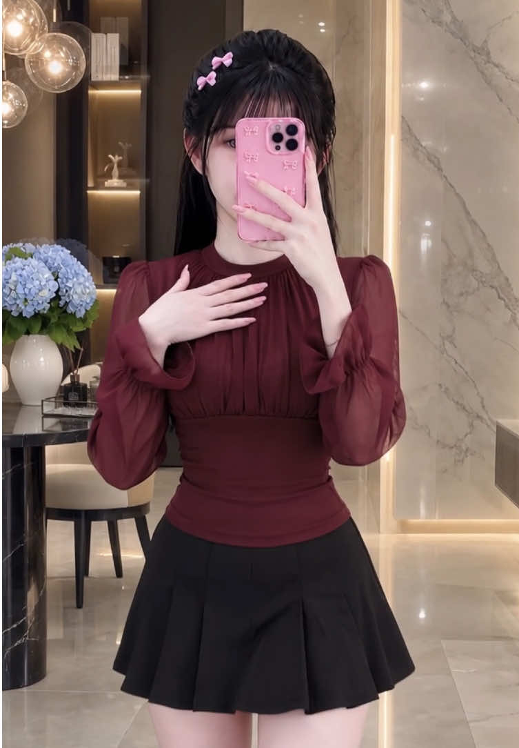 Áo phối tay ren kiểu sang xịn #linhdan2 #xuhuong #thoitrangnu #OOTD #aokieu 