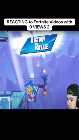 REACTING to Fortnite Videos with 0 VIEWS 2