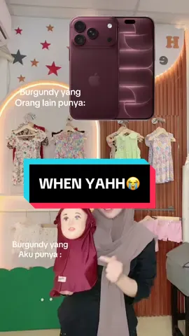Whenn yahh bisa punya koleksi burgundy yang diatas😭😭#kontenhiburan #kontenlucu #kontenviral #fyp #racuntiktok 