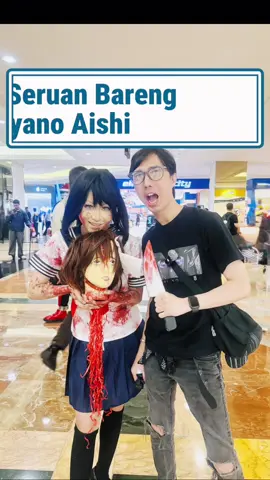 NOBOX Hobbies Expo 2026 (8) ➡️ Seru Seruan Bareng Cosplayer (7) 👰 Ayano Aishi 🕹️ Yandere Simulator 👩‍🎤 @anezka_is_paimon (ig) 🗓️ 22 Agustus 2026 📍 Center Atrium - Mal Taman Anggrek  📨 Remove Tag [Take Down] / Collab #cosplayayanoaishi #yanderesimulatorcosplay #aishiayanocosplay #ayanoaishicosplay #ayanoaishicosplayer 