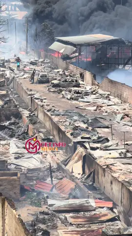 LIVE UPDATE | Following the fire outbreak at the Avenor Industrial Area, parts of Circle have been severely affected, with several properties and businesses destroyed by the blaze.