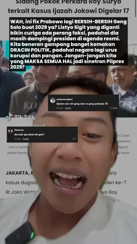 STOP DRACIN POLITIK: Listyo Sigit Diganti Bukan Karena Prabowo vs Geng Solo!