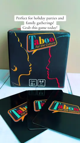 #partygames #taboogames #gamenightvibes #cardgames #fortheculture 