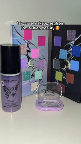 that palette ugh gorg 😭 #revolutionbeauty #fairycore #makeupset #fairymakeup #altmakeup 