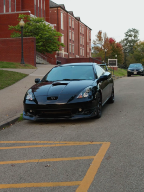 Isnt she pretty... watch until the end for a cool transition  Shot at Waynesburg University. #carphotography #carsoftiktok #toyota #celica #viral