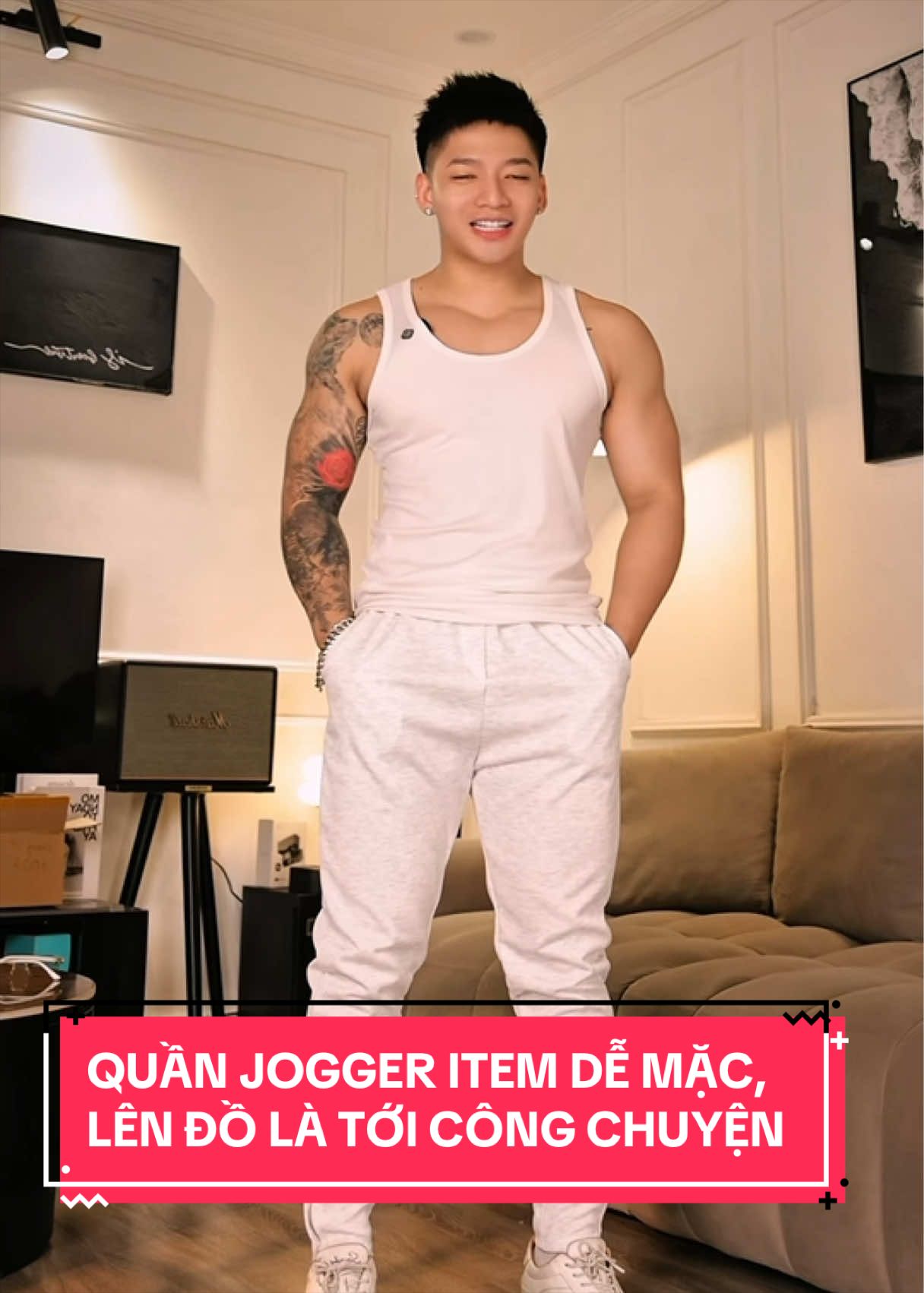 QUẦN JOGGER ITEM DỄ MẶC, LÊN ĐỒ LÀ TỚI CÔNG CHUYỆN #quanjogger #ootdnam #musthave