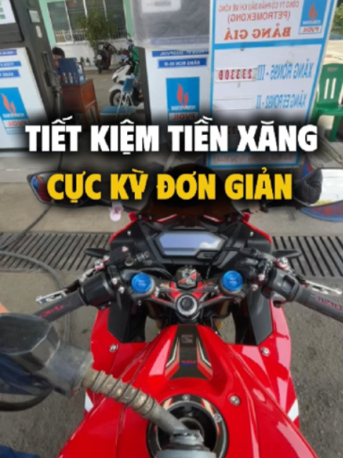 Tiết kiệm tiền xăng cực đơn giản nếu anh em biết đến thứ này #libitu #xange10 #suaxemay #baoduongxe #xemay #tietkiemxang #xuhuong #videoviral #phuot