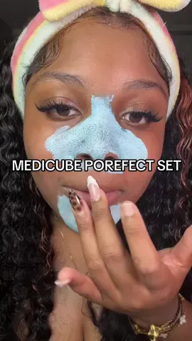 The easiest way to unclog your pores!#medicubeporefectset #medicubezeroporemudmask #porecleanse #tiktokshopcreatorpicks 