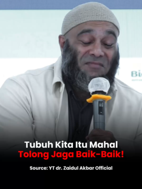 Tubuh kita adalah sesuatu yang sangat berharga, bahkan jauh lebih mahal daripada mobil atau barang mewah apa pun. Karena itu, kita harus memperlakukannya dengan baik—terutama dari apa yang kita makan dan bagaimana kita menjalani hidup. Jangan baru peduli ketika penyakit sudah muncul. Apa yang kita lakukan terhadap tubuh hari ini akan menentukan kondisi kesehatan kita di masa depan. Intinya: jaga tubuh selagi sehat, pilih makanan dan gaya hidup yang baik, agar di usia tua kita tetap sehat dan tidak menyusahkan orang yang kita cintai karena penyakit yang sebenarnya bisa dicegah. Credit: dr. Zaidul Akbar #stayhealthy #infosehat #gayahidupsehat #kesehatan #tubuhsehat