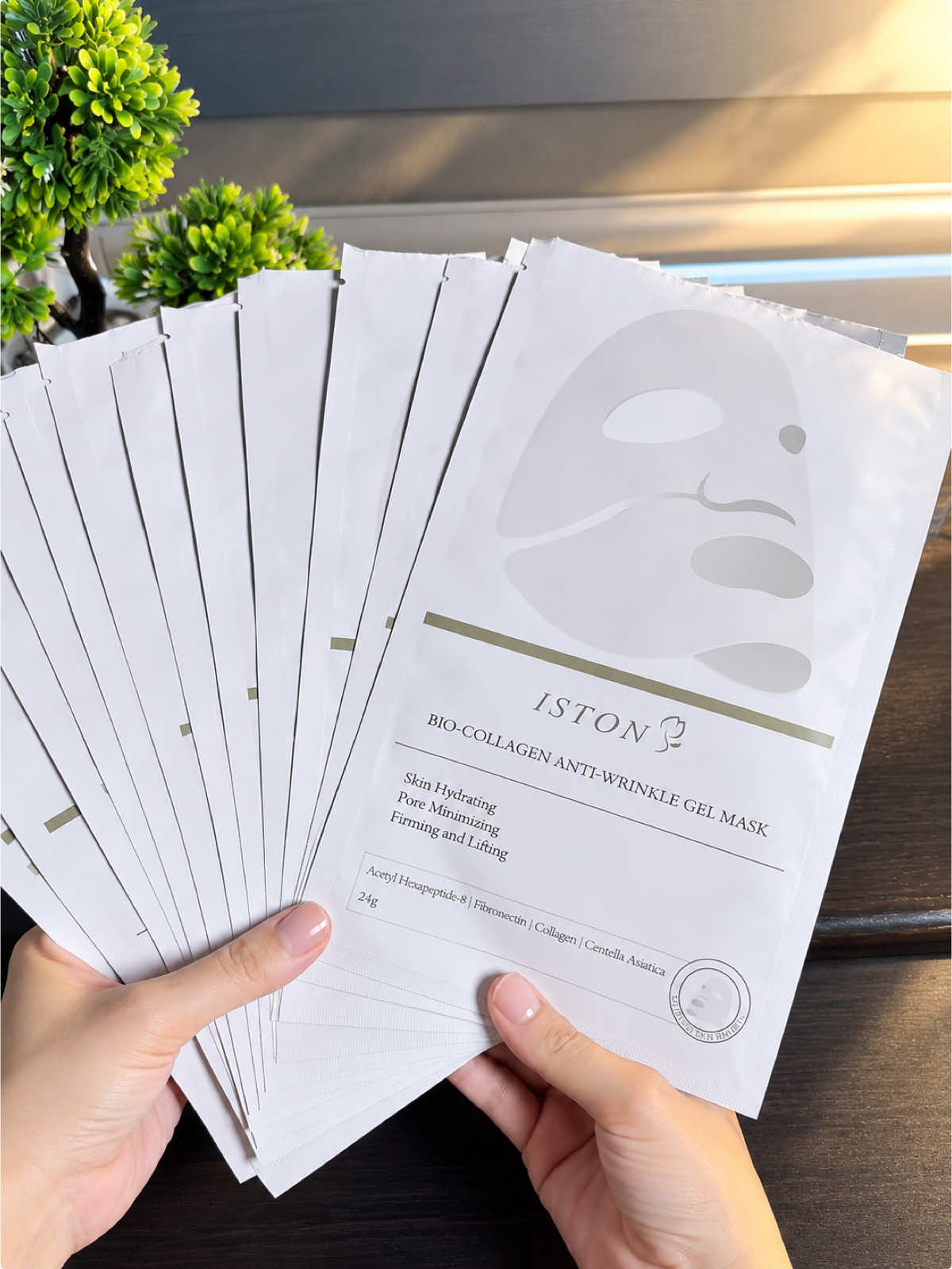 Mặt nạ thạch collagen ISTON #matna #matnathach #matnacollagen #iston #matnathachcollagen 