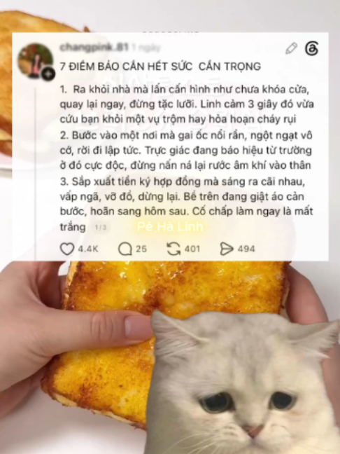 7 đIểm báo phải biết để tránh xui xẻo #threads #slime #topic #ilovetiktok #tamlinh #pehalinh #kechuyenma #meovat