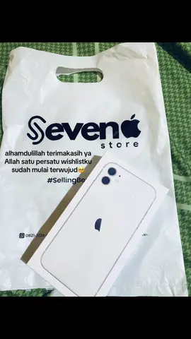 Alhamdulillah, akhirnya kebeli juga 🥺  Pelan-pelan, wishlist satu per satu kecapai. #fyp #iphone11 #alhamdulillah #fyppppppppppppppppppppppp 