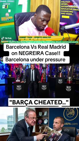 Barcelona Vs Real Madrid on NEGREIRA Case!! Barcelona under pressure #barcelona #realmadrid #Negreiracases 