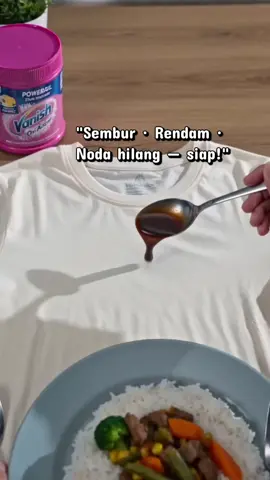 Vanish Oxi Action — Hilang Noda Tanpa Rosakkan Kain   - Hilangkan 100+ jenis noda: makanan, minuman, rumput & lain-lain ​ - Tanpa peluntur klorin — selamat untuk baju putih & berwarna ​ - 2 bentuk: semburan pra-rawatan + serbuk untuk rendaman ​ - Tak perlu gosok kuat — jaga kualiti kain & jimat tenaga ​ - Teknologi Oxi Action — noda larut, baju kekal cerah & seperti baru #Vanish #OxiAction #HilangNoda #CucianKemas #BajuKekalBaru 