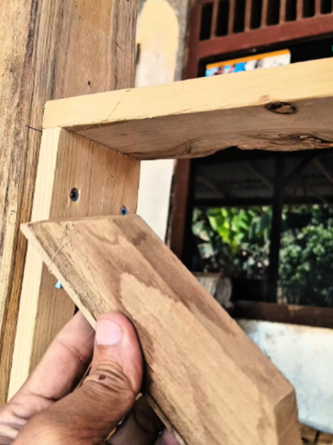 Simple Wooden Corner Reinforcement #woodworking  #tips  #DIY