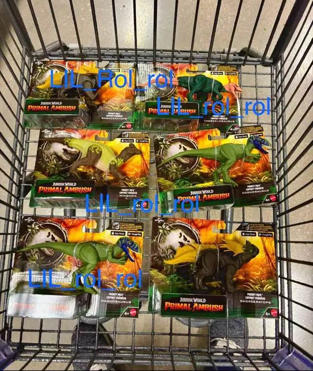 (Source: @lil_rol_lol | Discord) #JurassicWorld #DinosaurToys #Mattel #Mattel #Dinosaurs 