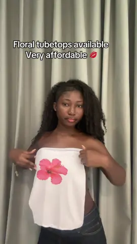 Floral tube tops available  Retail:40 Wholesale:30 #janova #tubetop #floraltubetop 