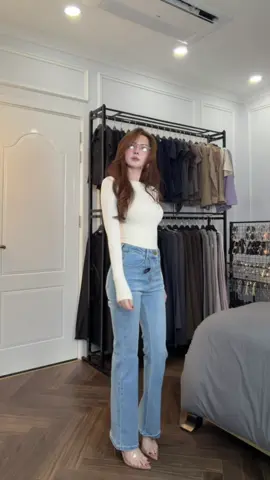 Dính là bị mê dòng jeans của nhà này á 🤭 #totuyettramreview #totuyettram #quanjean #ksdenmo 