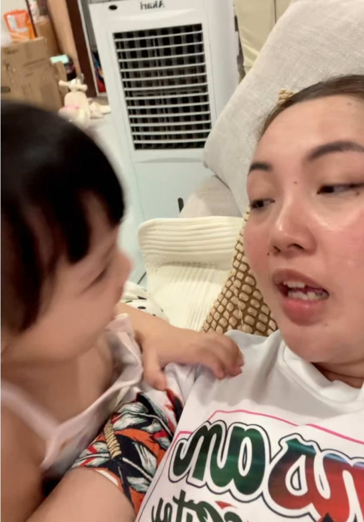 Iba yung laban pag puyatan e pag kumpleto tulog kahit magtantrums ka jan kaya kita 🤭#momlife #ftm #momtalk 
