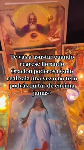 Por los poderes de San Cipriano y de las tres almas que vigila, (nombre de la persona) vendrá ahora detrás de mí (su nombre), va a venir arrastrándose y enamorado, lleno de amor verdadero con todo su ser, lleno de deseo por volver y pedirme perdón. San Cipriano glorioso, bendito santo cumplidor, tendré ese poder de que esta persona olvide y deje de una vez cualquier amor que pueda estar en su cabeza o en su corazón y vuelva a asumirme y declararse para que todos vean. San Cipriano aleja a  (nombre de la persona) de cualquier otra persona, que me busque en todo momento hoy, ahora y siempre, deseando estar a mi lado, que tenga la certeza de que yo (su nombre) soy el ser perfecto para su vida, que no pueda vivir sin mí, que no pueda estar sin mí, que no pueda sentir amor si no es por mí, y que siempre tenga mi imagen en su pensamiento, en todas las situaciones, en cualquier tiempo y lugar. Ahora, donde esté y con quien esté, (nombre de la persona) me buscará, porque su pensamiento está en mí, sus palabras, sus gestos y sus acciones van dirigidos a mí (su nombre). Y al acostarse, que sueñe conmigo, me sentirá, y al despertar que piense en mí y me desee, al comer piense en mí, al pisar piense en mí, en todos los momentos de su vida piense en mí. Que quiera verme, sentir mi olor, oír mi voz, tocarme con amor, que (nombre de la persona) quiera abrazarme, besarme, cuidarme, protégeme, mimarme, amarme las 24 horas de todos sus días y todas sus noches, haciendo que así me ame más y sienta placer tan solo por oír mi voz. San Cipriano poderoso, te ruego, haz a  (nombre de la persona), sentir por mí (di tu nombre) un deseo fuera de lo normal, un amor verdadero, cálido, respetuoso y profundo como nunca sintió por otra persona y nunca sentirá. Que halle placer solo conmigo y nadie más, que sienta deseo solamente por mí, y que su cuerpo solo a mí me pertenezca, que solo tenga paz si está bien conmigo. Con todo mi corazón, con todo mi ser, te digo santo poderoso que mi total confianza está puesta en Dios y en ti, te agradezco San Cipriano por estar trabajando a mi favor y voy a divulgar tu nombre y tus milagros en pago de amansar a (nombre de la persona) y traerlo enamorado, cariñoso, devotado, dedicado, fiel y lleno de deseo a mis brazos, para no marchar jamás. Así se cumpla, así lo espero, así será cuanto antes, así lo harás bendito San Cipriano, mi seguridad está en ti, sé que tú me vas a conceder mis más ardientes deseos. Ganaré esta batalla y seré nuevamente feliz junto a (nombre de la persona), ya nada nos detendrá y nuestro amor por siempre triunfará. Así se cumpla, así lo deseo, así lo harás, así lo espero, con la completa esperanza que tú, Cipriano bendito, me vas a sacar de este problema de amor. Gracias, mi Santo Cipriano, te agradezco sinceramente. #usa #sancipriano #fyp #españa #oracionespoderosas 