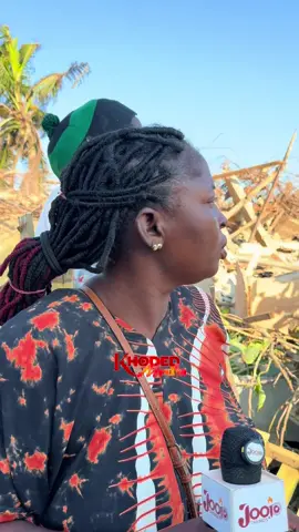 An emotional moment unfolded at the Labadi beachfront as a woman who said she employed 25 people broke down in tears over the demolition. She expressed her frustration at losing her place and claimed that she was not given prior notice or enough time to pack her belongings before the exercise began. #fyp #foryoupage #foryou #viral #ghanatiktok🇬🇭 