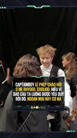 Đáng yêu thế trời !!! #saovbiz #demtraogiaitinhhasayhi #captainboy #coolkid #RHYDER 