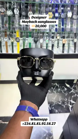 Designer Sunglasses. Price : 20,000  Whatsapp : +2348181925827. 📍 2 Odolowu off ijesha road surulere Lagos. 24hrs delivery within Lagos . We deliver nationwide 🚚✈️ #sunglasses #designersunglasses #pablooblingstore_01 