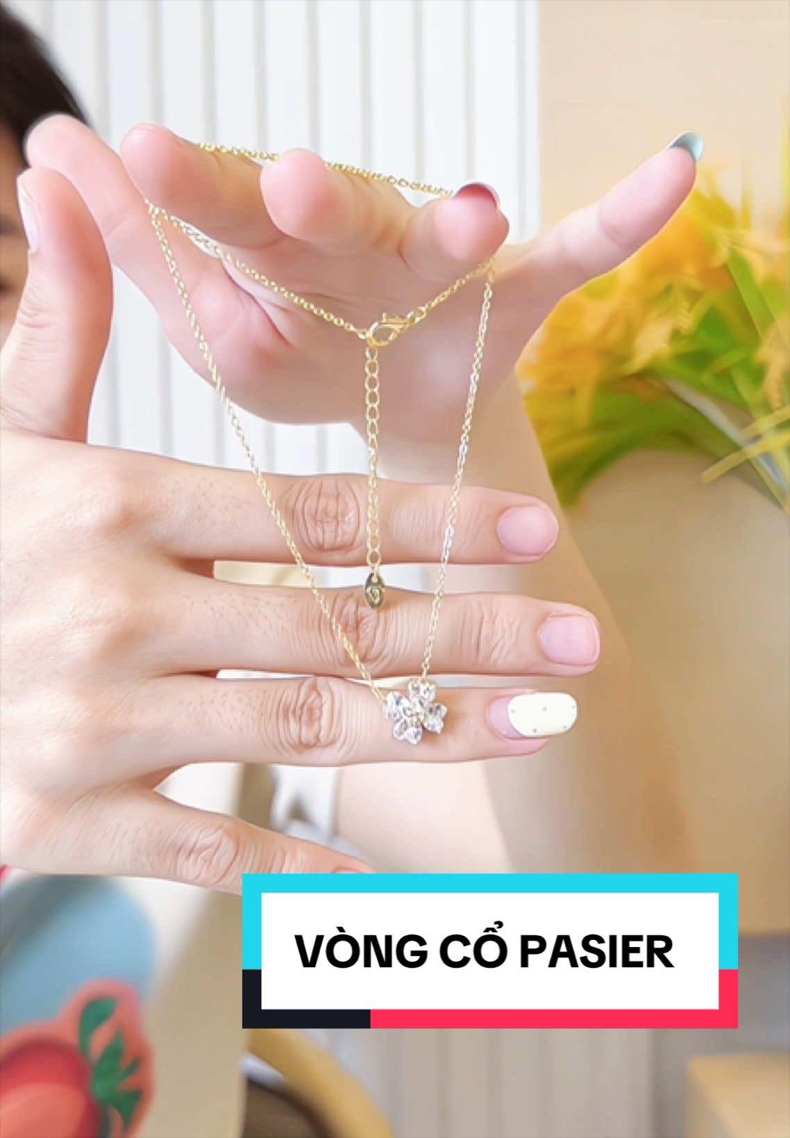 Dây chuyền Pasier xinh xắn thanh lịch lắm 😍 #pasier #daychuyenpasier #phukienpasier #daychuyennu #thaocanview 