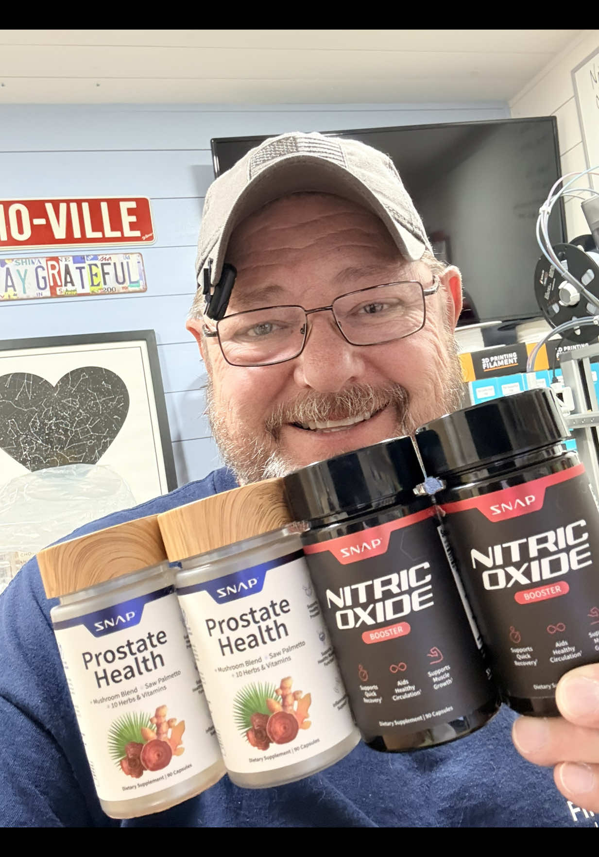 Any man over 30 needs to hear this You don't realize how bad you feel until you start feeling better. This Snap Supplement bundle supports energy, drive, circulation, and overall wellness. The Nitric Oxide Booster helps support healthy blood flow, Prostate Health helps with inflammation and comfort.  If you've been feeling tired, sluggish, or not quite yourselt, this combo is the one I never knew I needed. #MensHealth #TikTokShopCreatorPicks #TikTokShopBlackFriday #Creatorlcons #HealthMustHaves
