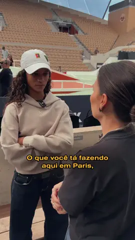 Entrevista da Rayssa Leal falando sobre ela estar mais aproveitando os lugares que ela viaja #foryoupage #fyp #rayssaleal #dudawilken 