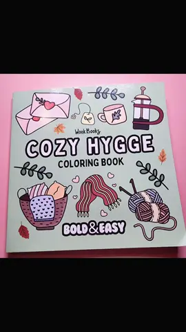 a few pages from @Wook Books Coloring Cozy Hygge #coloring #fyp #colortok #relax #fallvibes 