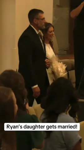Ryan’s daughter gets married! #ryanconcrete #contractor #concrete #marriedlife #wedding 