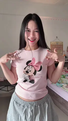 มินนี่เมาส์น่ารักมากก💖💕🌷#เสื้อยืดแฟชั่น 