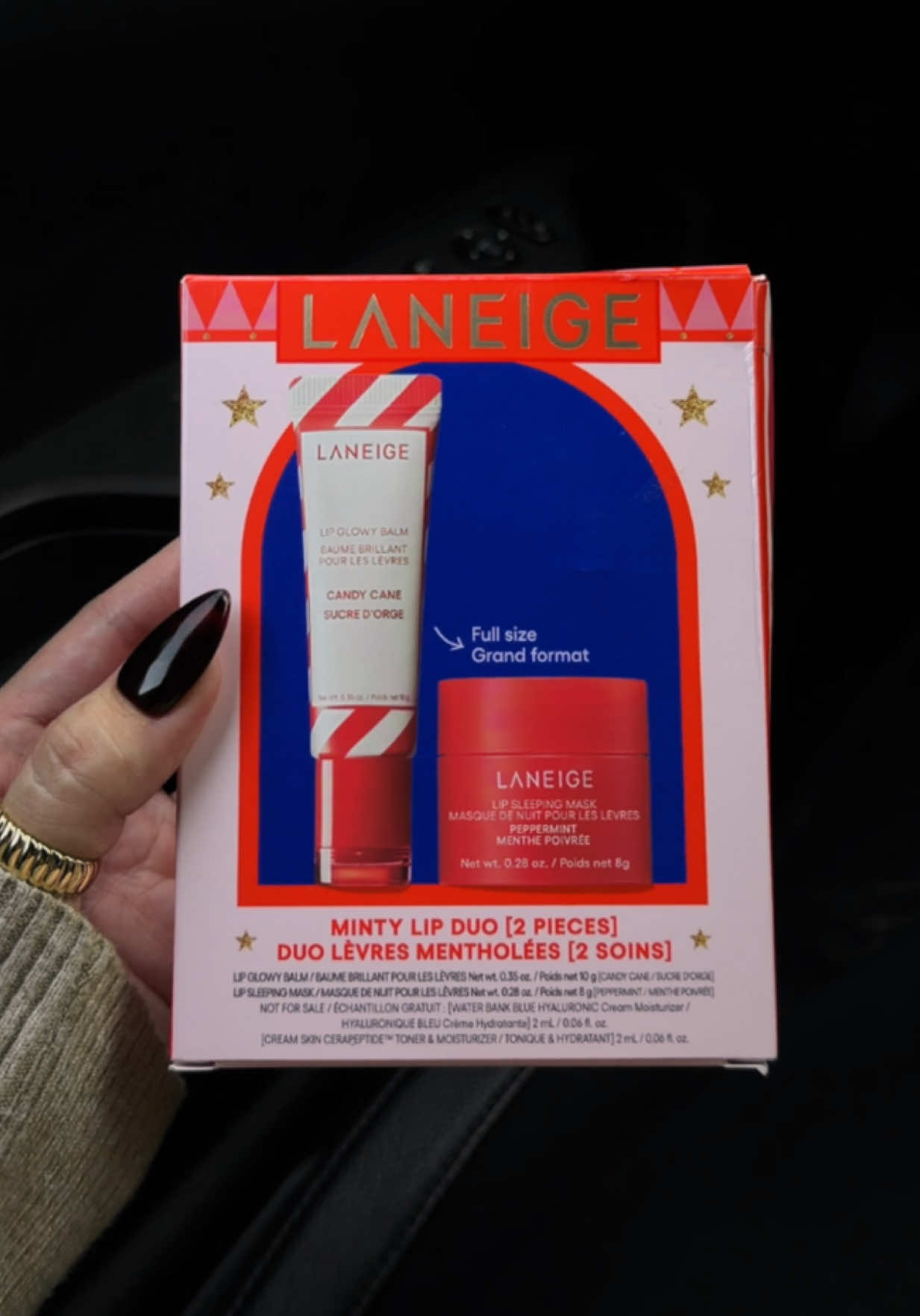 cutest stocking stuffer ❤️✨ #laneige #stockingstufferideas #christmasgift #tiktokshopfalldealsforyou #holidaysets @laneige_us 