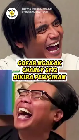 GOFAR NGAKAK CHARLY ST12 RIDERS ANEH DIKIRA PESUGIHAN Tonton selengkapnya di YT HAS Creative - PWK. Bersama Gofar Hilman dan Charly Van Houten aka Charly ST 12 aka Charly ST12 #klip #podcast #lucu #ngakak #ketawa      