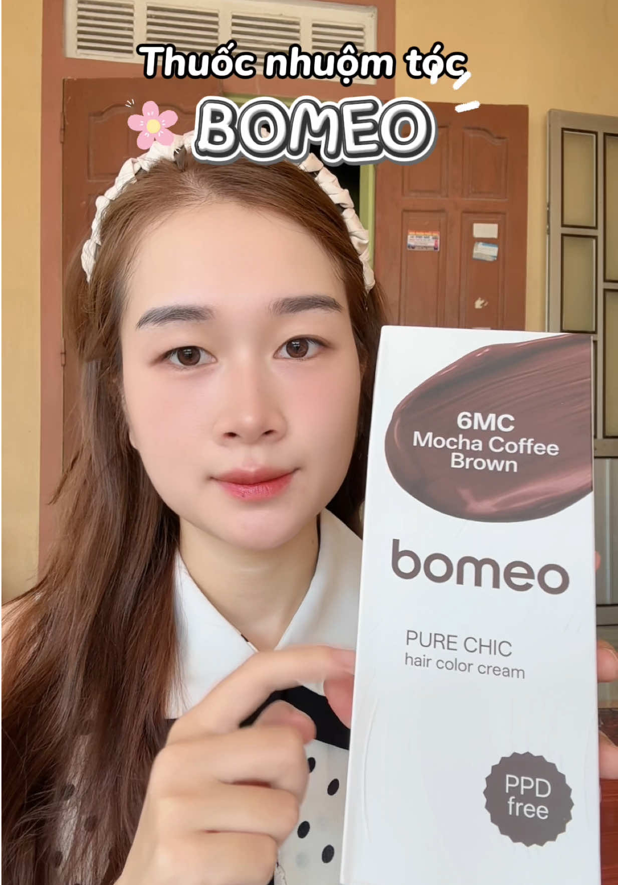 Nh.uộm tóc và l.ông mày thăng hạng nhan sắc trẻ trung hơn ✨ #bomeo #nhuomtoctainha #tunhuomtoctainha #xh #viral 