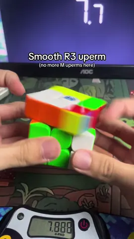 No more MU perms here #rubikscube #speedcube #cubing 