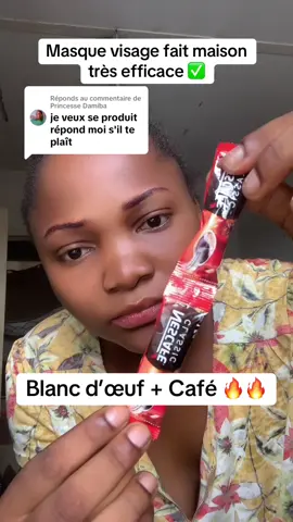 Réponse à @Princesse Damiba Masque visage fait maison très efficace ✅