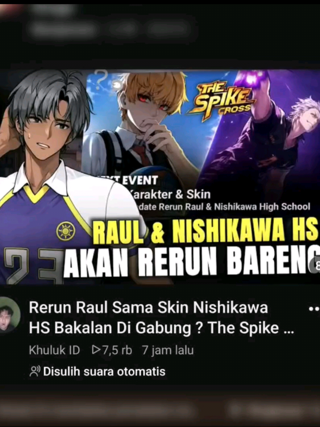 pilihan berat • • • ini masih prediksi ya @Khuluk 𝗜𝗗  #nishikawa⚡ #fyp #nishikawa #raulthespike #thespikevolleyballstory 