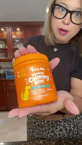 @Zesty Paws When your dog gets stressed during storms, fireworks, car rides, or just has a hard time settling down, Zesty Paws Calming Bites are such an easy addition to their routine. 🐶💛 Grab them now so you have them BEFORE the next stressful moment hits. #ZestyPaws #CalmingBites #DogCalming #DogAnxiety #DogMom 