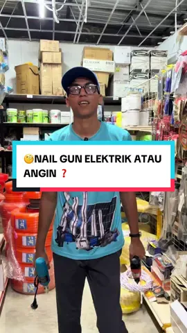 🔨 KERJA MEMAKU LEBIH MUDAH DENGAN NAIL GUN! Nak pasang kemasan kayu atau siapkan projek DIY? Nail gun membantu mempercepat kerja memaku dengan lebih mudah. 🛠️ ⚡ Nail Gun Elektrik – Menggunakan kuasa elektrik tanpa memerlukan pemampat udara. 💨 Nail Gun Angin – Menggunakan tekanan udara daripada pemampat udara untuk kerja memaku. Pilih model dan saiz paku yang sesuai dengan kerja anda. 🛒 Dapatkan di Tukang Mart! Mesej kami untuk pertanyaan model dan harga. #tukangmartpasirpekan #hardwaretukangmart #tipsrumah #nailgun #fypシ゚viral 