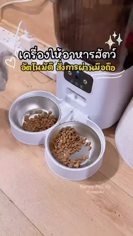 #เครื่องให้อาหารอัตโนมัติ #เครื่องให้อาหารแมวอัตโนมัติ #ทาสแมว #ของใช้สัตว์เลี้ยง #ฟีดดดシ 