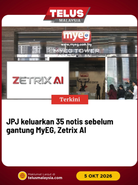 JPJ keluarkan 35 notis sebelum gantung MyEG, Zetrix AI #latest #telusmalaysia #malaysia #JPJ #myjpj #Myeg #zetrixAi #anthonyloh #fyppppppppppppppppppppppp #terkini #fyp #foryoupage
