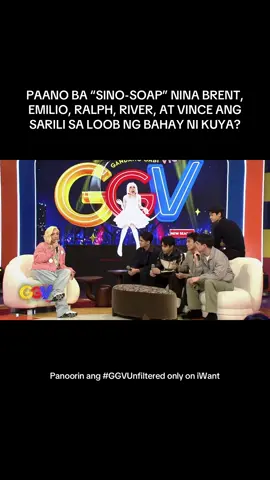 Paano nga ba maligo ang #PBBCollab hotties sa loob ng bahay ni Kuya kung may camera sa loob ng banyo mismo? Balikan ang unfiltered moments nina Brent, Emilio, Ralph, at River kasama sina #ViceGanda at ang Geng Gang sa #GGVUnfiltered only on iWant! Subscribe now, Kapamilya! #GGV #GandangGabiVice 