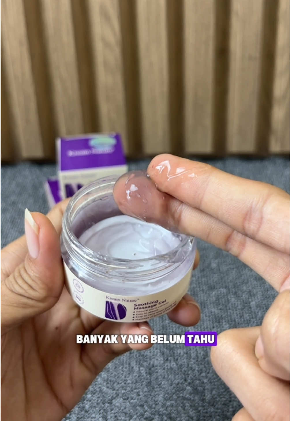 Hati-hati jangan asal checkout. Cek yang asli dulu, mumpung lagi promo di keranjang kuning. #kreainnaturegel #naturegel #keranjangkuning #tiktokaffiliate #fyp 
