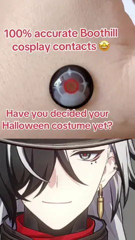 Boothill’s cosplay contacts ✨#boothill #HonkaiStarRail #hsr #cosplay #halloween 