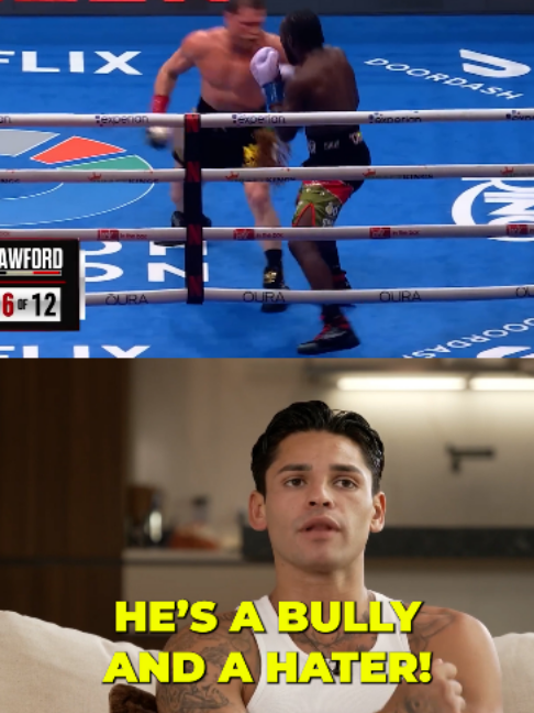 Ryan Garcia I RESPECT HIS GREATNESS BUT CRAWFORD IS A BULLY #ryangarcia #boxing #terencecrawford #tiktokgrowthchallenge
